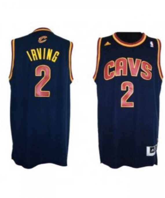 Kyrie Irving Basketball Jersey #2 Cleveland Cavaliers Blue