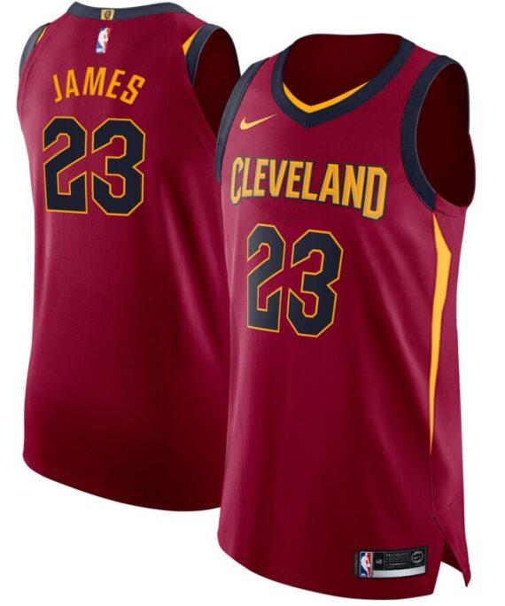 LeBron James Basketball Jersey #23 Cleveland Cavaliers 17/18 Red