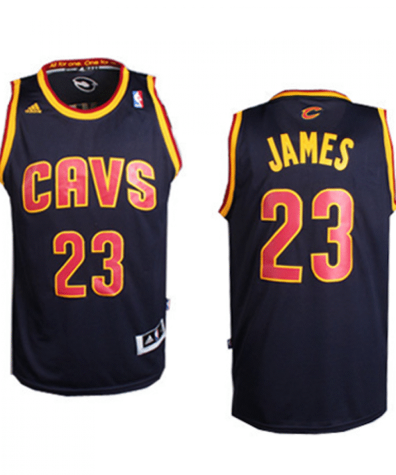 LeBron James Basketball Jersey #23 Cleveland Cavaliers Blue