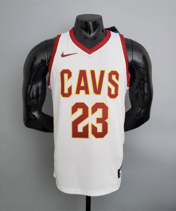 LeBron James Basketball Jersey #23 Cleveland Cavaliers White