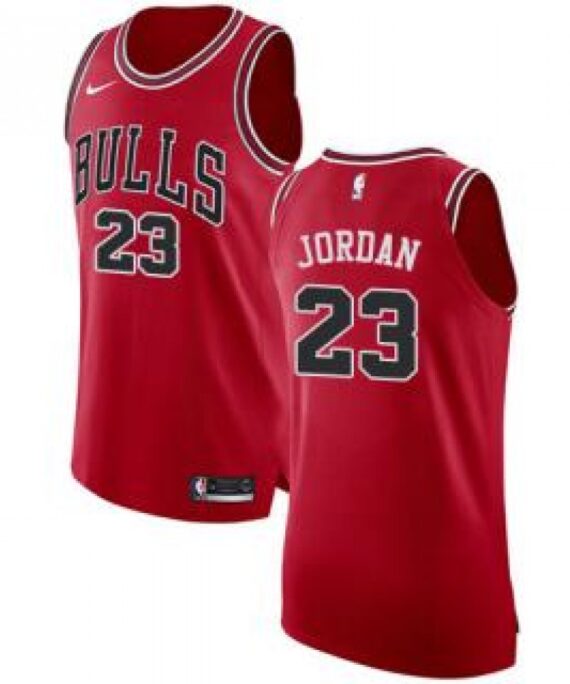 Michael Jordan Basketball Jersey #23 Chicago Bulls 17/18 Red Icon Edition