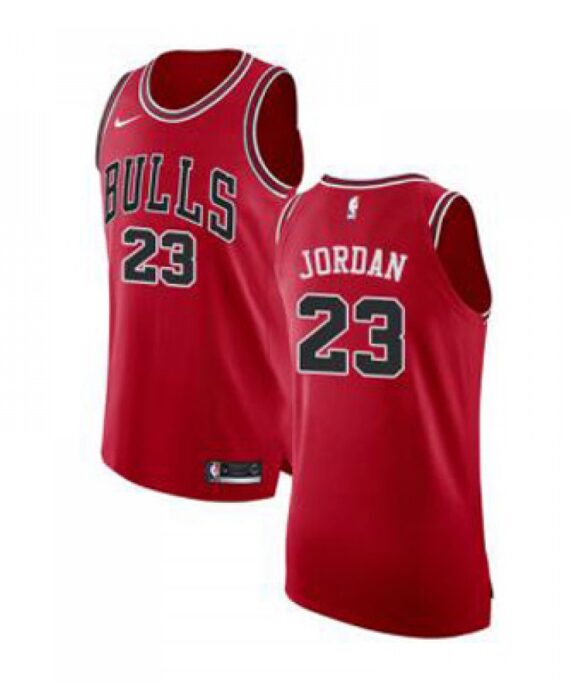 Michael Jordan Basketball #23 Jersey Chicago Bulls 17/18 Red Icon Edition Child