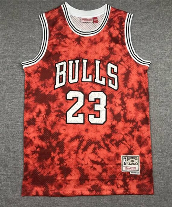 Michael Jordan Basketball Jersey #23 Chicago Bulls Astrology Edition Red