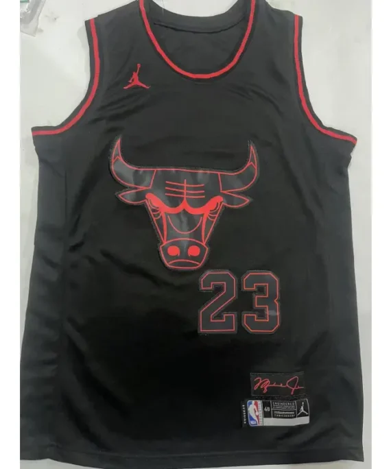 Michael Jordan Basketball Jersey #23 Chicago Bulls 2025 Black