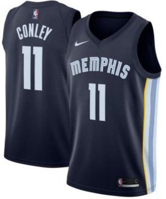 Mike Conley Jr. Basketball Jersey #11 Memphis Grizzlies 18/19 Navy Blue Icon Edition