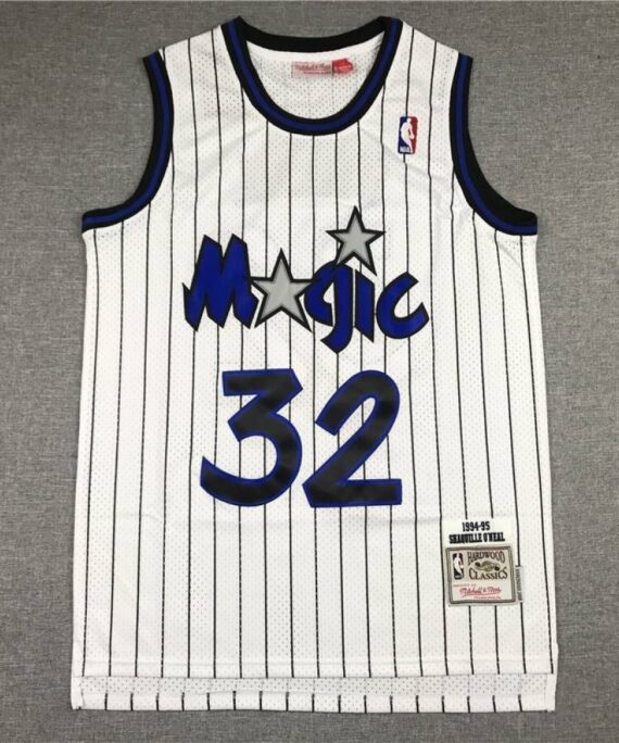 Shaquille O'Neal Basketball Jersey #32 Orlando Magic Icon Classic White