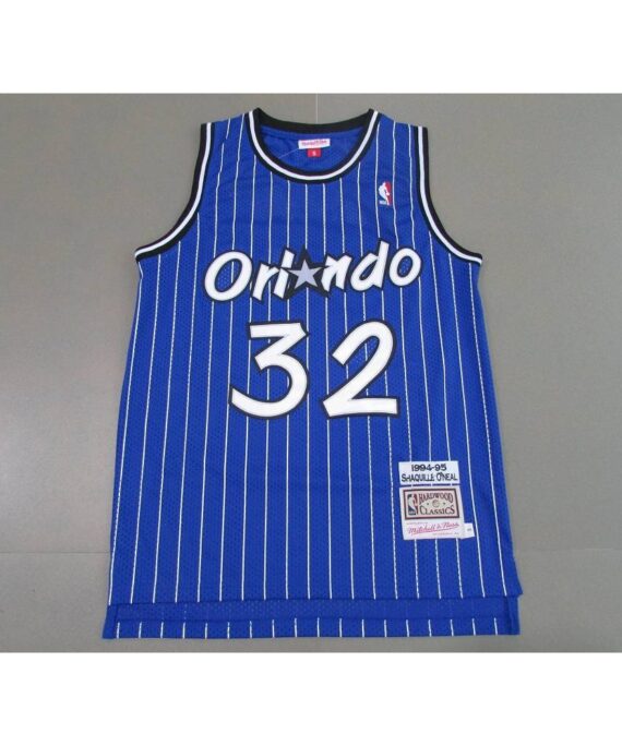 Shaquille O'Neal Basketball Jersey #32 Orlando Magic Icon Classic Blue