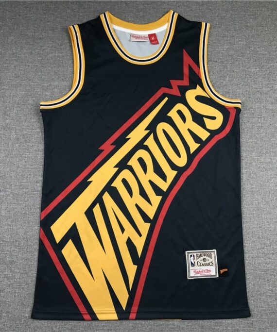 Stephen Curry Basketball #30 Jersey Golden State Warriors 2020 Black Mitchell & Ness