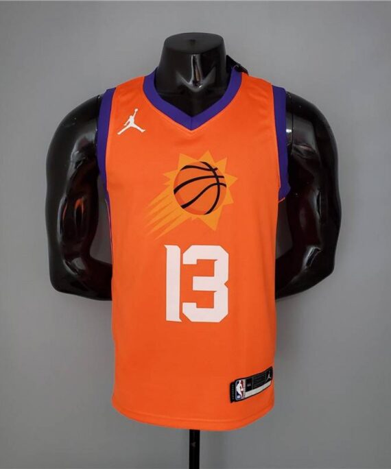 Steve Nash Basketball Jersey #13 Phoenix Suns 2021 Orange