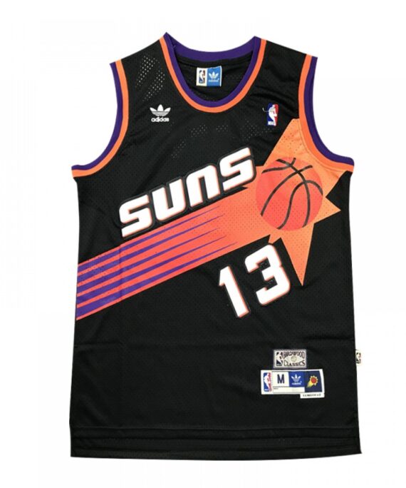 Steve Nash Basketball #13 Jersey Phoenix Suns 2020 Black Print Edition