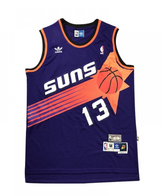 Steve Nash Basketball Jersey #13 Phoenix Suns 2020 Purple Print Edition