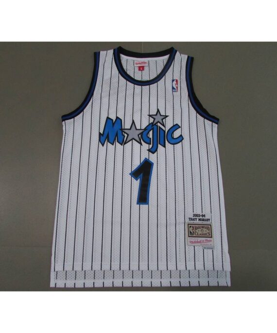 Tracy McGrady Basketball Jersey #1 Orlando Magic Icon Classic White