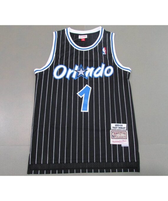 Tracy McGrady Basketball Jersey #1 Orlando Magic Icon Classic Black
