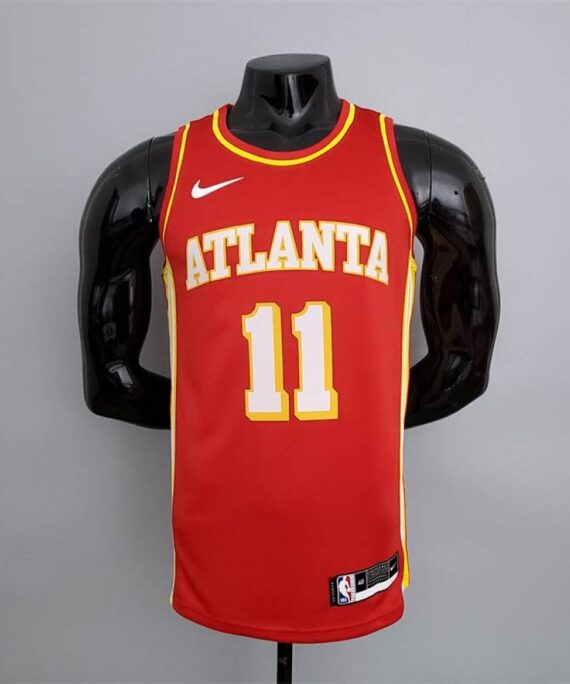 Trae Young Basketball Jersey #11 Atlanta Hawks Red