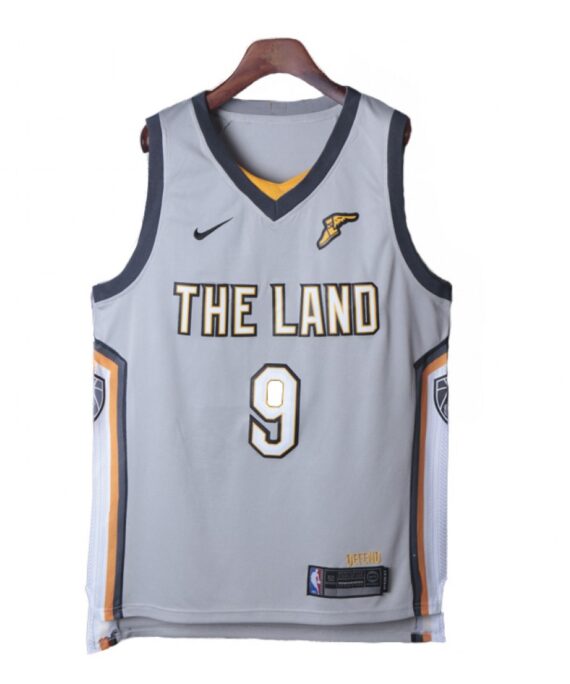 Dwyane Wade Basketball Jersey #9 Cleveland Cavaliers 17/18 Gray City Edition