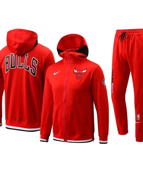 Tracksuit Chicago Bulls With Hood 22/23 Red