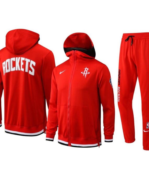 Tracksuit Houston Rockets With Hood 22/23 Red
