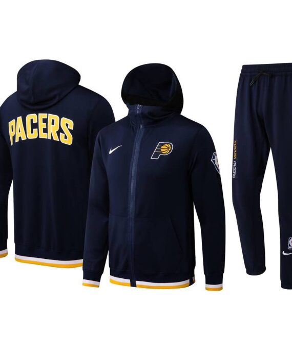 Tracksuit Indiana Pacers With Hood 22/23 Navy Blue