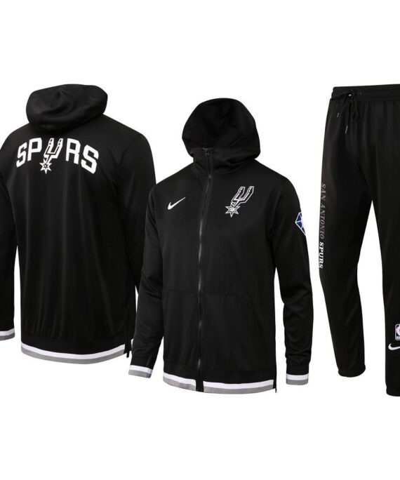 Tracksuit San Antonio Spurs With Hood 22/23 Black