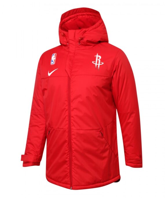 Padded Jacket Houston Rockets Red