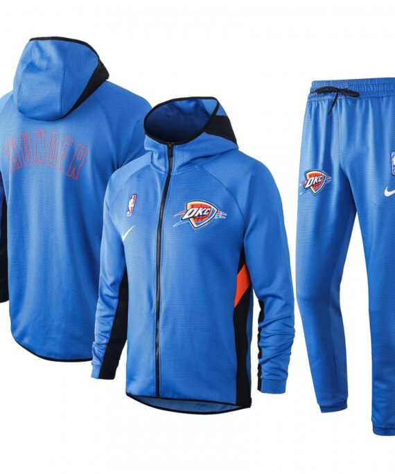 Tracksuit Oklahoma City Thunder With Hood Blue