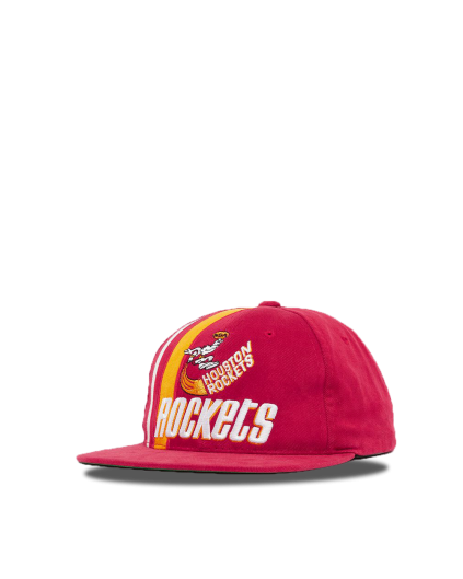 Cap M&N Team Stripe Houston Rockets