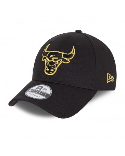 Cap NBA Metallic Logo Los Chicago Bulls
