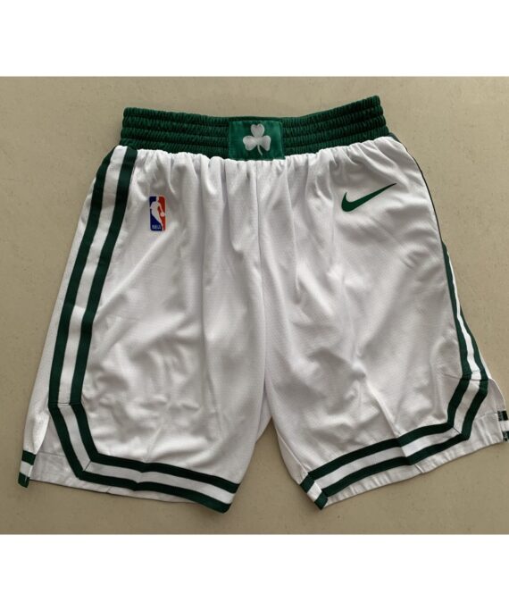 Boston Celtics Shorts White