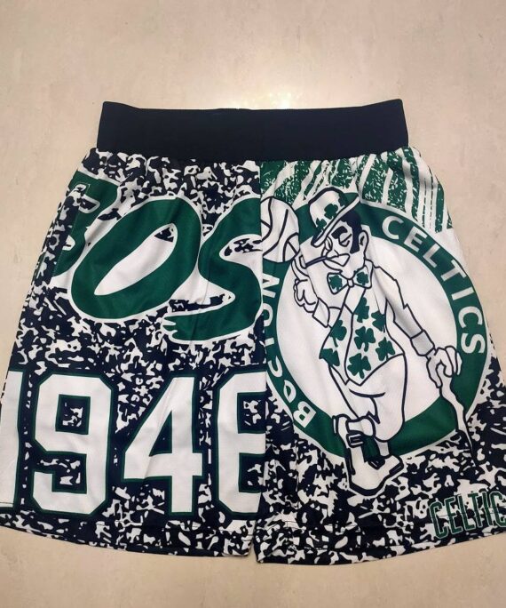 Boston Celtics MN Big Logo Polychrome Shorts