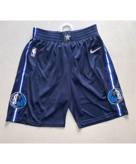 Dallas Mavericks Shorts Navy Blue