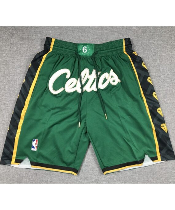 Boston Celtics Pocket Shorts 2023 Green City Edition