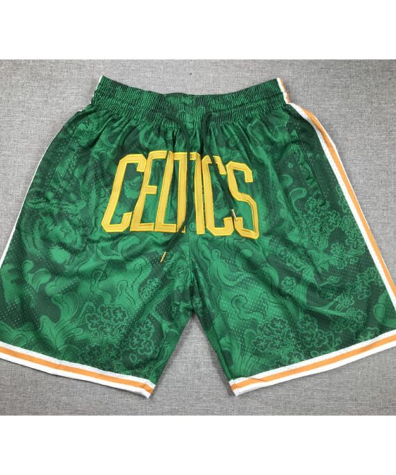 Boston Celtics Green Tiger Edition Pocket Shorts