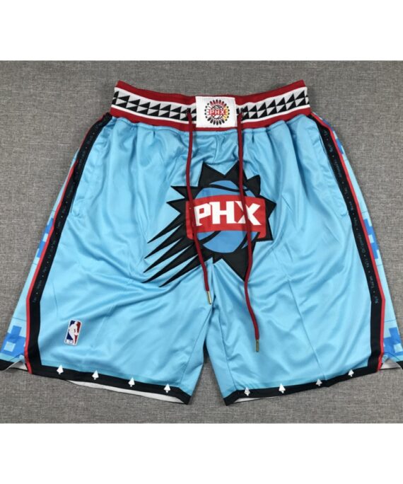 Phoenix Suns 2023 City Edition Blue Pocket Shorts