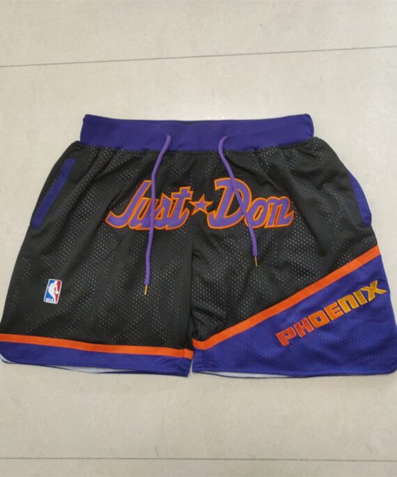 Phoenix Suns Black/Purple Pocket Shorts