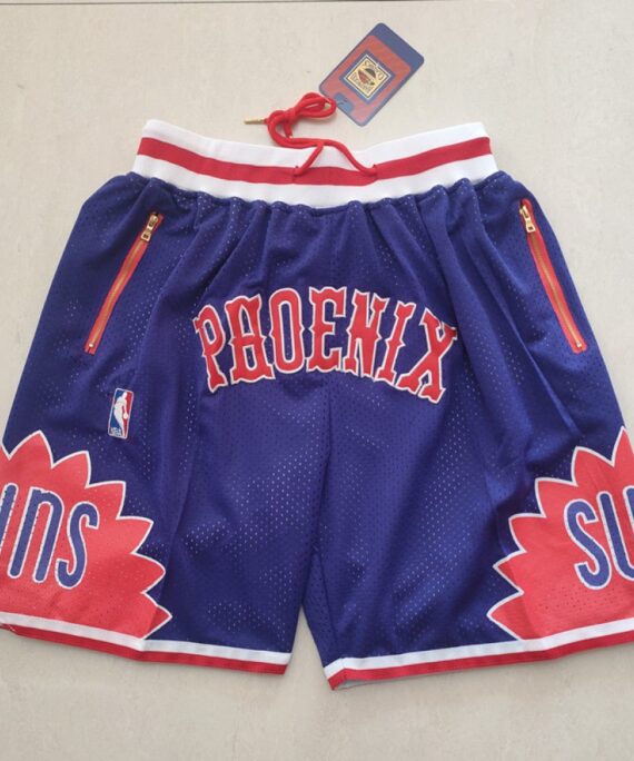 Phoenix Suns Purple Pocket Shorts