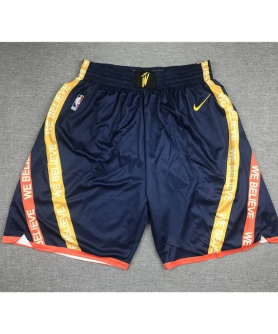 Shorts Golden State Warriors Dark Blue City Edition