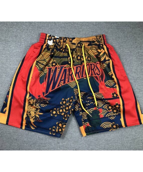 Golden State Warriors Pocket Shorts Multicolor
