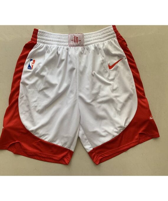 Houston Rockets Shorts Red/White