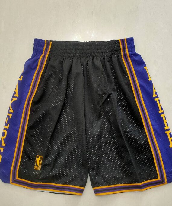 Los Angeles Lakers Classic Edition Black Shorts