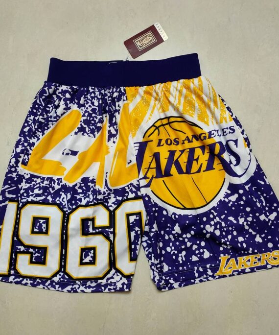 Shorts Los Angeles Lakers MN Big Logo Polychrome