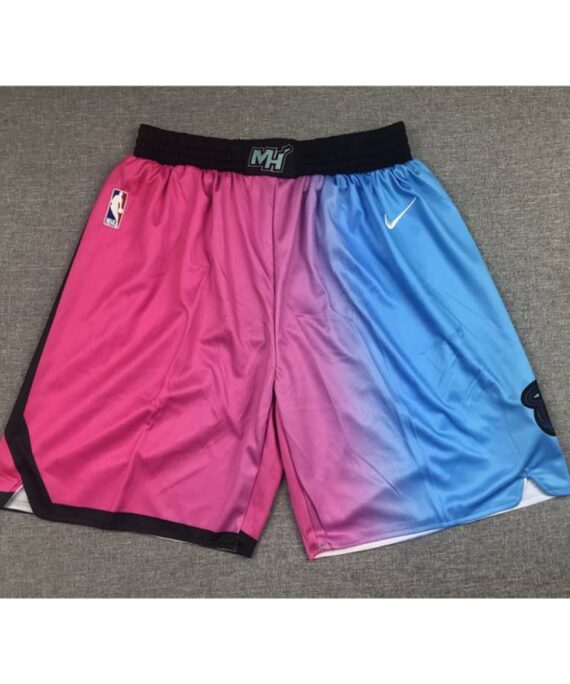 Shorts Miami Heat Pink/Blue City Edition