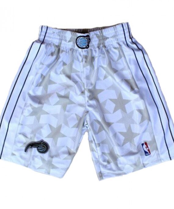 2001/02 Orlando Magic White Classic Edition Shorts