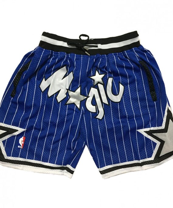 2003/04 Orlando Magic Blue Classic Edition Shorts