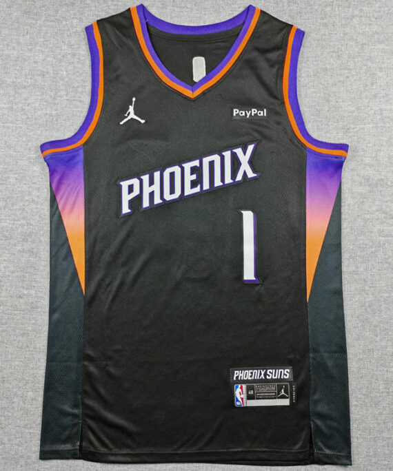 Devin Booker Basketball Jersey#1 Phoenix Suns 2026 Black Statement Edition