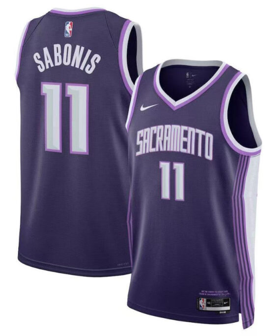 Domantas Sabonis Basketball Jersey#11 Sacramento Kings 2026 Purple City Edition