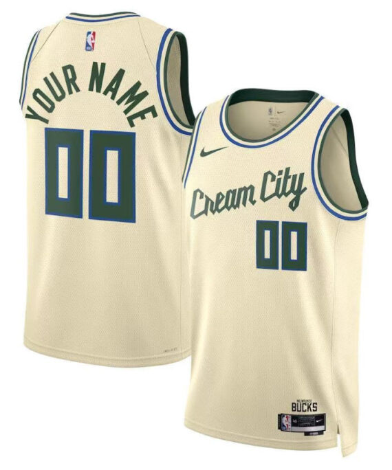 Milwaukee Bucks 2026 City Edition Black(Customizable)Basketball Jersey