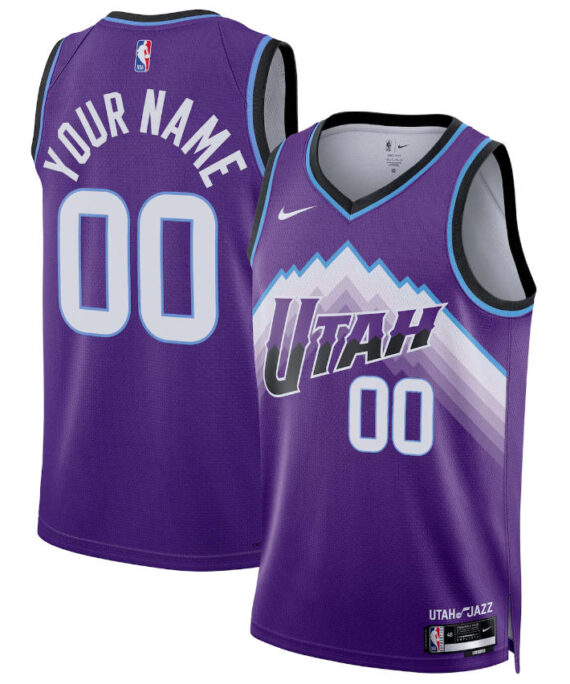 Utah Jazz 2026 Purple(Customizable)Basketball Jersey