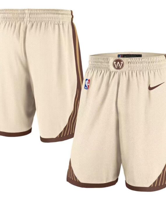Shorts Golden State Warriors 2026 Beige City Edition