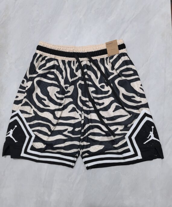 Jordan Shorts with Tiger Print in Yellow