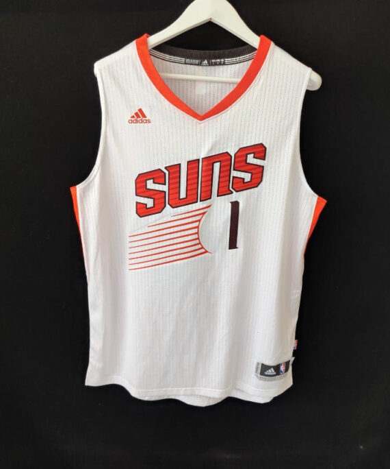Devin Booker Basketball Jersey #1 Phoenix Suns Classic White